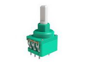 R17PSD1- ； 17mm potentiometer with push on off switch