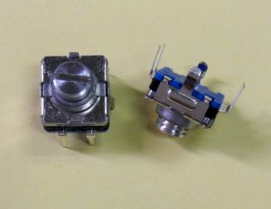 EC11S3H-4.5KQ-；11mm Metal Shaft Incremental Encoder  with Push on Switch